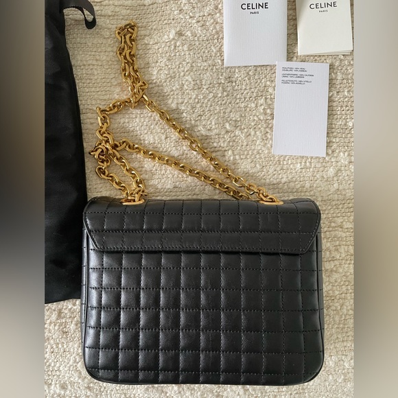 Celine small quilted C bag - Picture 5 of 12